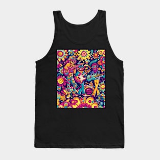 Banana-Splits Monkey Art Tank Top